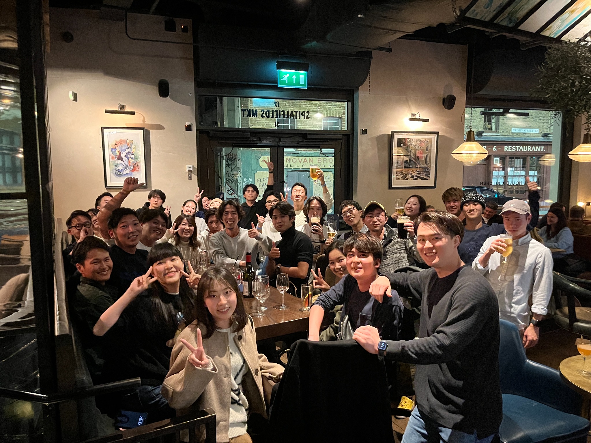 現地でつながったコミュニティの様子